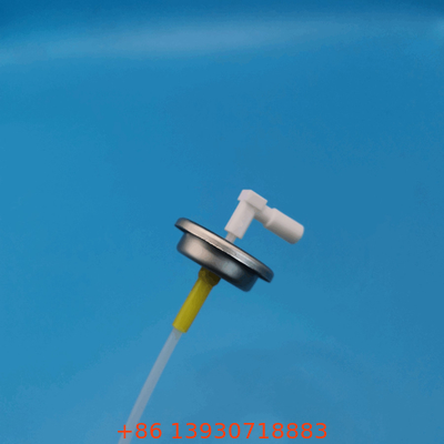 Válvula de aerosoles medida de alto estándar 0.1-0.2 Ml/s Actuador de botón de velocidad de flujo Puerto de Tianjin