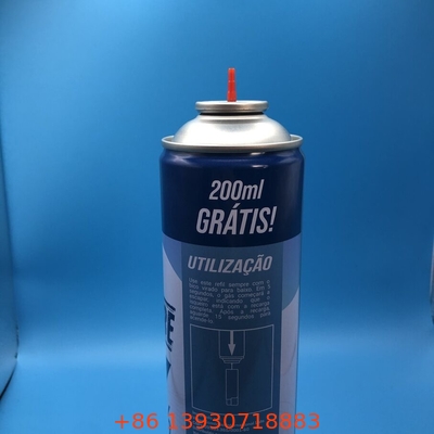 Válvula de reabastecimiento del encendedor de gas Buna para manejo ergonómico