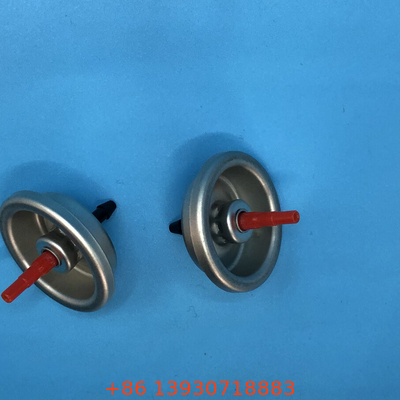Válvula de llenado ergonómica para encendedor de gas con junta externa Buna para un sistema de control estricto