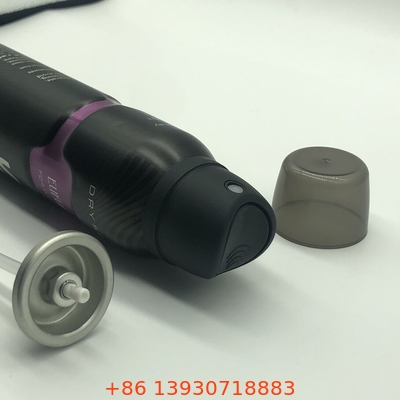 Válvula de desodorante para spray corporal libre de alcohol y para un rendimiento constante