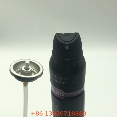 Válvula de pulverización de cuerpo de 53 mm de larga duración con ingredientes de aluminio