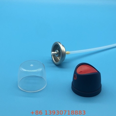 Actuador de aerosoles versátil con boquilla POM y tubo de extensión PP para productos aerosoles