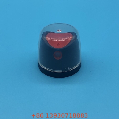 Actuador de aerosoles de producto básico para actuadores de pulverización corporal con tapa PP y POM