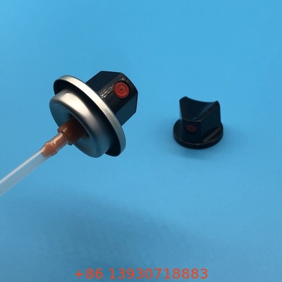 Válvula de pintura neumática de precisión. Control de flujo ajustable. Ideal para uso industrial y doméstico.