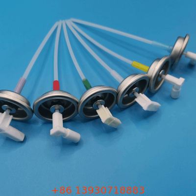 Válvula dosificadora de aerosol adecuada para aerosoles farmacéuticos y pulverizadores cosméticos