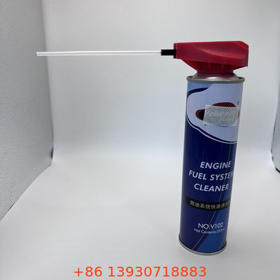 Actuador de gatillo de aerosol con tubo de extensión para productos de limpieza industrial