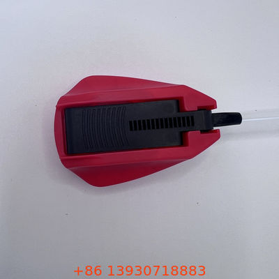 Tapa de gatillo plegable con tubo direccional de largo alcance y mecanismo de gatillo de fácil presión