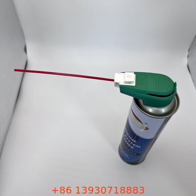 27Actuador de aerosoles de altura de.34 mm con muestra libre y tubo de extensión de PP