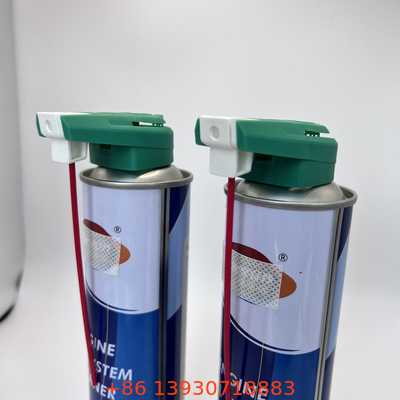 Pulverizador con tubo de extensión que maximiza la eficiencia para el actuador de válvula de aerosoles
