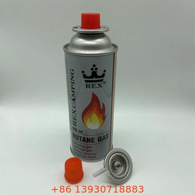 220 g y 227 g de botella de gas de butano amarillo para gas de butano y gas más ligero