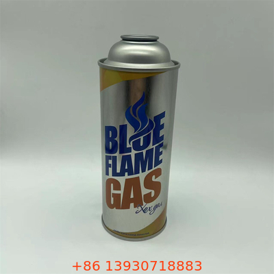 Actividades al aire libre Canister de gas de butano con pared recta de hojalata