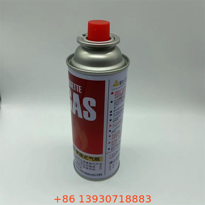 cilindro de gas de butano de 65 x 158 mm para equipos de cocción en olla caliente