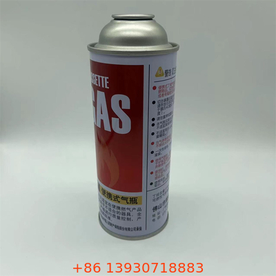 Contenedor de gas de butano de pared recta para cocinar Tipo de combustible Gas de butano y gas de propano