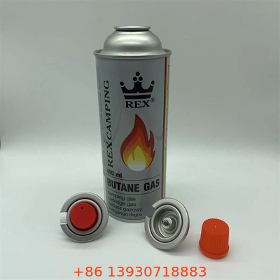 cilindro de gas de butano de 65 x 158 mm para equipos de cocción en olla caliente