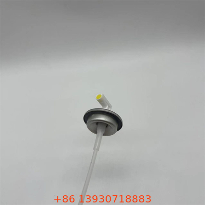 Válvula de niebla de aluminio medido con sello de juntas de color plateado para medición precisa
