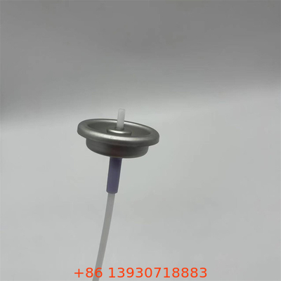 Actuador de botón Plata de aluminio velocidad de pulverización de una pulgada fresador de aire Actuador de válvula medido