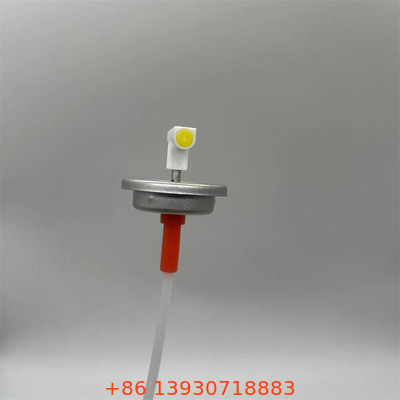 Tipo de sellado válvula de aerosoles de aluminio de junta con medición para velocidad y eficiencia de pulverización de 200 mcl