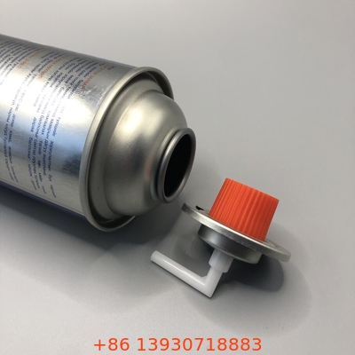 Válvula de estufa de gas de butano de resorte de acero inoxidable con tecnología de válvula recta