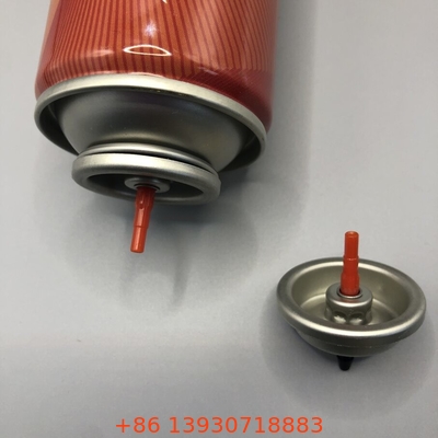 Válvula de gas de reabastecimiento de gas de butano universal con diseño ergonómico