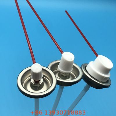 Válvula de pulverización para limpiador de carburador universal de 1 pulgada con actuador y pajita para latas de aerosol