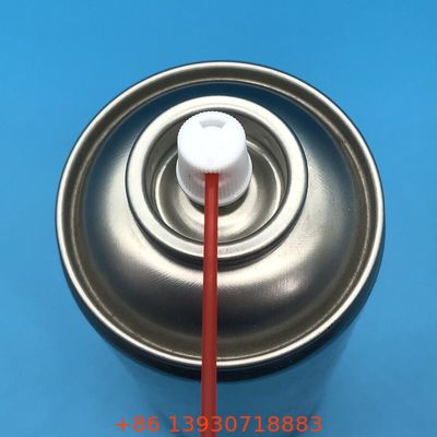 Válvula de pulverización de aerosoles para inyectores de combustible de precisión con junta resistente a productos químicos