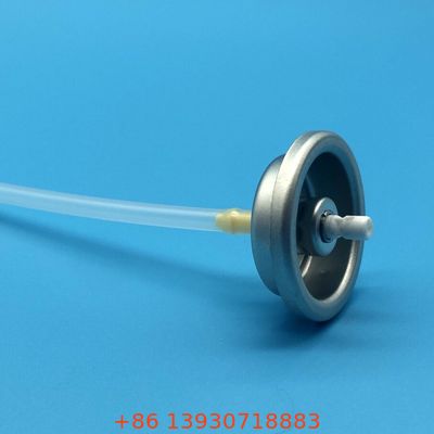 Válvula de aerosol corporal desodorante compatible con sistemas de propulsión a gas