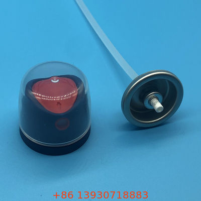 Válvula de aerosol corporal desodorante compatible con sistemas de propulsión a gas