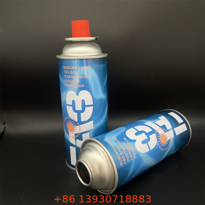 Cargador de combustible de butano para estufas y calentadores portátiles.