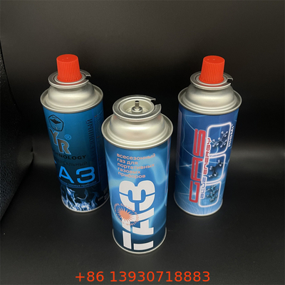 220 g de botella de gas de butano para calentadores portátiles y estufas de campamento.