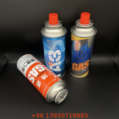 220 g de botella de gas de butano para calentadores portátiles y estufas de campamento.