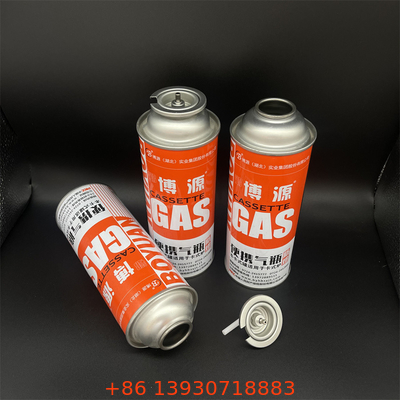 Un contenedor de gas portátil y ligero para el exterior, ideal para acampar y viajar en mochila