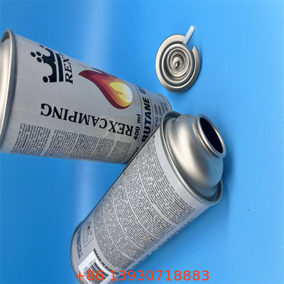 Válvula de cocina de butano con cubierta de seguridad roja para cocinas portátiles de camping