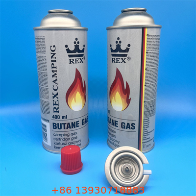 La lata de gas de butano de primera calidad para acampar y aventuras al aire libre con un diseño duradero y recargable