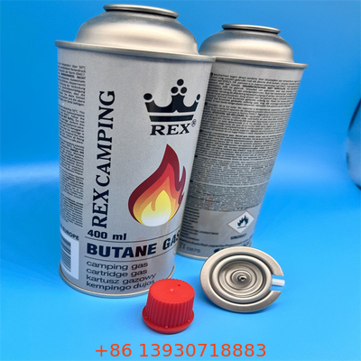 Contenedor de gas butano de 65 x 158 mm para equipos de cocina al aire libre