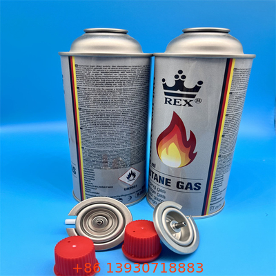 Contenedor de gas butano de 65 x 158 mm para equipos de cocina al aire libre