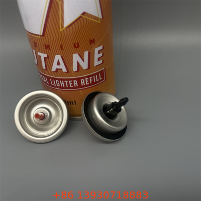 Tipo de gas compatible con encendedor de cigarrillos Butano Válvula de encendedor de gas recargable