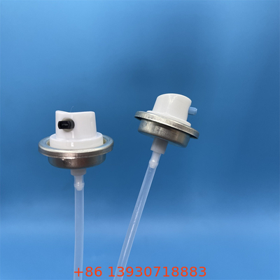 Sistema de dispensación personalizable de válvula de pintura femenina para latas de pintura en aerosol de marca