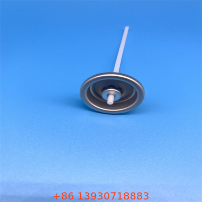 Válvula de aerosoles de actuador de botón de aluminio con velocidades de pulverización variadas y compatibilidad universal