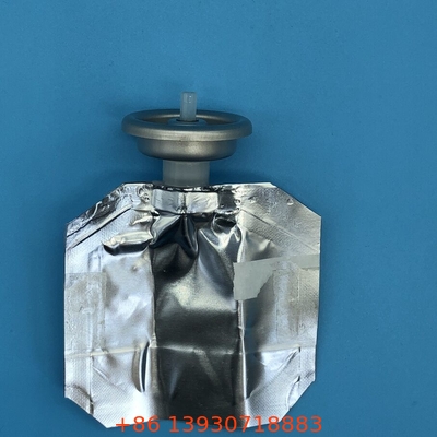 Bolsa de cilindro personalizada en el envase de la válvula de plata Ambalaje respetuoso con el medio ambiente -20-60°C