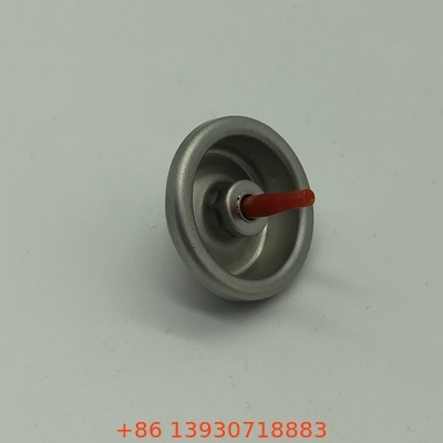 Válvula de reabastecimiento de encendedor de gas de butano rojo con resorte de acero inoxidable y carcasa invertida