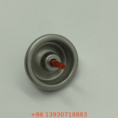 Válvula de reabastecimiento de encendedor de gas de butano rojo con resorte de acero inoxidable y carcasa invertida