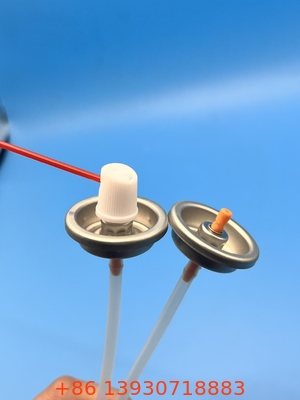 25.4mm de pintura de metal puede pulverizar válvula con tubo de inmersión natural estándar y junta externa Buna
