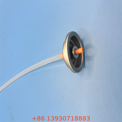 Válvula de pintura de pulverización de acero inoxidable con tubo de inmersión natural estándar para aplicaciones de aerosoles