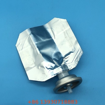 Bolsa de válvula de cilindro de plata respetuosa con el medio ambiente Aerosoles para temperatura de -20-60.C