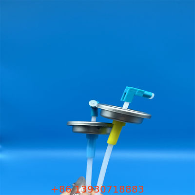 Válvula de aerosoles medido con fumigación constante para aplicaciones médicas e industriales