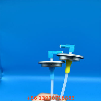 Válvula de aerosoles medido con fumigación constante para aplicaciones médicas e industriales