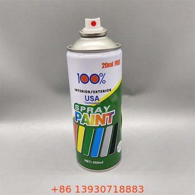 Válvula de aerosol femenina de hojalata para pintura en aerosol de manualidades y bricolaje con pulverización de niebla fina