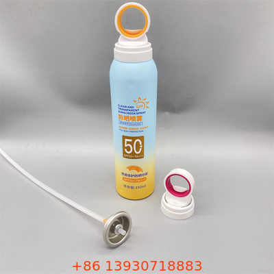 Botella de protector solar avanzada con válvula accionada Protección mejorada para individuos con conocimiento del sol - Diseño a prueba de fugas