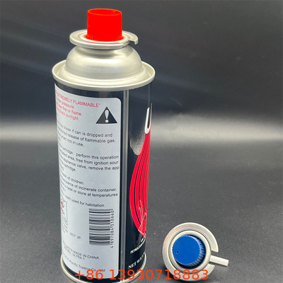 Válvula de botella de gas de alta presión para botellas de propano y butano Construcción duradera para estufas de campamento