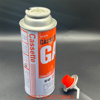 Válvula de contenedor de gas para estufas de campamento al aire libre y aparatos de gas portátiles.
